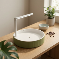 Parrot Bath Basin Green and Wh - Food Snacks At Home review and price
